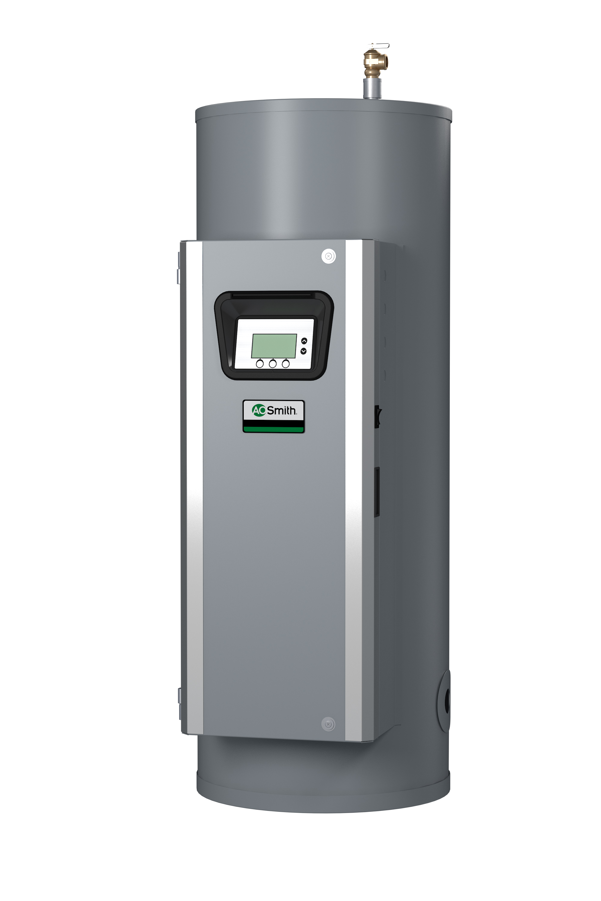 AO SMITH DSE-120A-36, 120 GALLONS, 36KW, 240 VOLT, 150 AMPS, 1 PHASE, 2 ELEMENTS, ASME CUSTOM Xi SERIES HEAVY DUTY COMMERCIAL ELECTRIC WATER HEATER