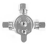 SLOAN 3326009, MIX-60-A: BELOW DECK MECHANICAL MIXING VALVE (BDM) FOR USE WITH SINGLE FAUCET