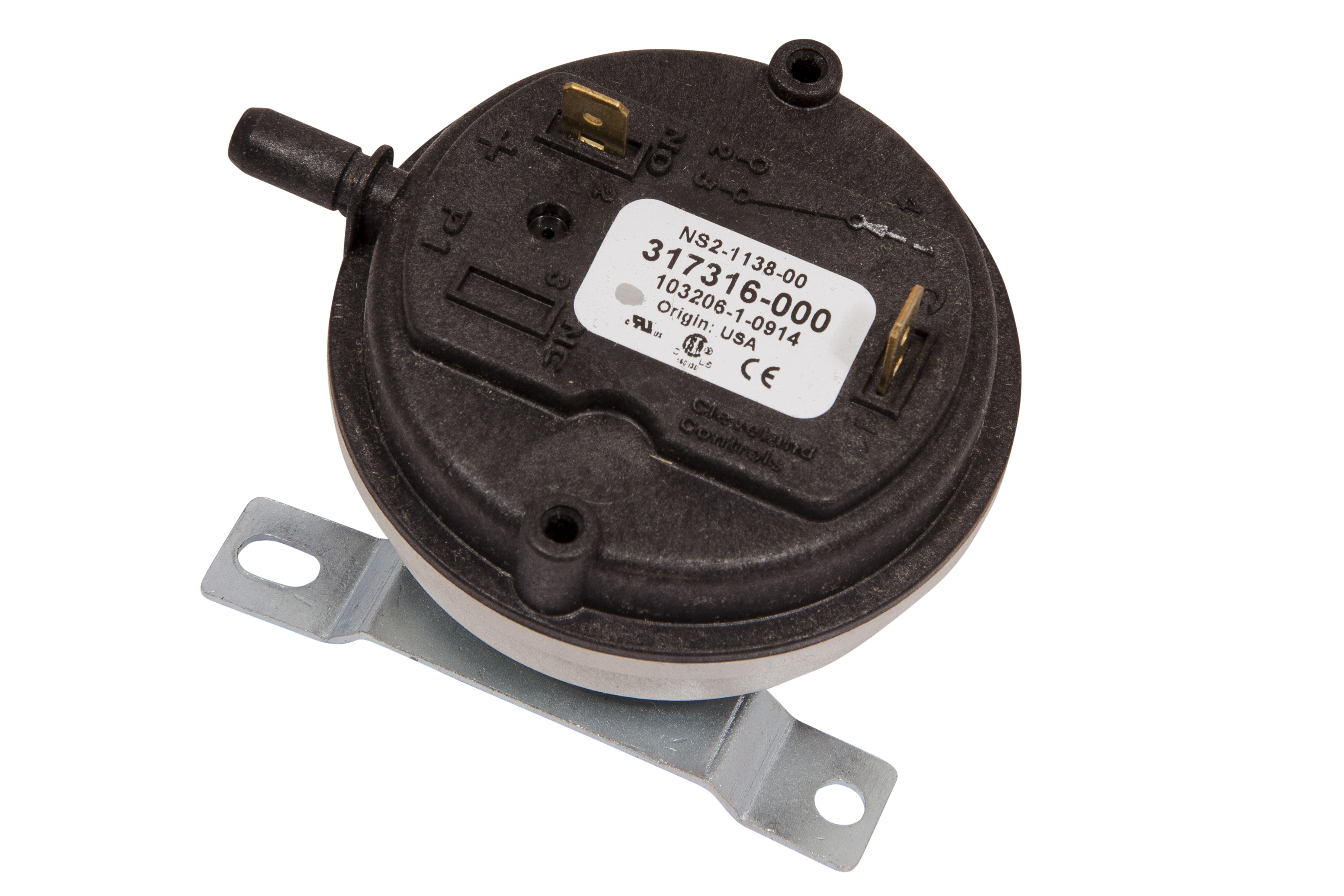 AO SMITH 100111914:K,SWITCH,AIR PRESSURE (replaces 9007323015, 317316-000)