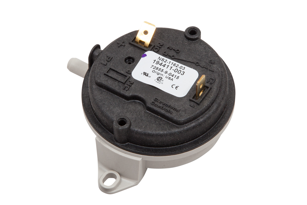 AO SMITH 100111954:K,SWITCH,GAS PRESSURE (replaces 9007365015)