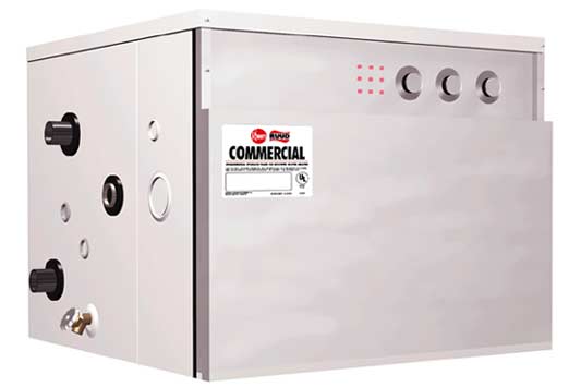 RHEEM BOOSTER: (410890) E10-9-G, 480 VOLT, 9 KW, 3 PHASE, 10 GALLON, ELECTRIC, 11-AMPS