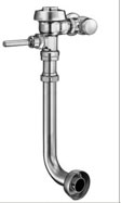 SLOAN 3011026, ROYAL 122-1.6: 1.6 GPF, 1-1/2" BACK SPUD,  MANUAL, WATER CLOSET FLUSHOMETER