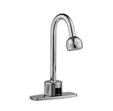 SLOAN 3315068BT: EBF750-4-BAT-CP-1.5-GPM-SHR-S-FCT, BATTERY POWERED OPTIMA SERIES FAUCET