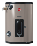 RHEEM EGSP10: (249971) 10 GALLONS, 3.0KW, 208 VOLT, 1 PHASE, 1 ELEMENT, 14.4 AMP, POINT OF USE COMMERCIAL ELECTRIC WATER HEATER