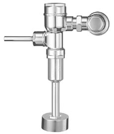 SLOAN 3122626, CROWN 186-0.5, 0.5 GPF, 3/4" TOP SPUD, LOW CONSUMPTION PISTON URINAL FLUSHOMETER