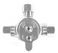 SLOAN 3326009, MIX-60-A: BELOW DECK MECHANICAL MIXING VALVE (BDM) FOR USE WITH SINGLE FAUCET