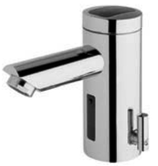 SLOAN 3335017: EAF275-ISM CP BATTERY FAUCET W/MIX, SOLAR OPTIMA FAUCET