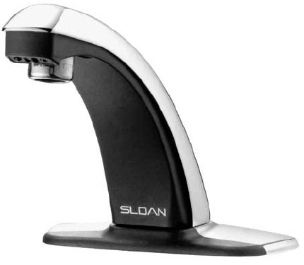 Wsc Sloan 3315128 Ebf85 4 Adm Cp Battery Faucet Battery Powered Op